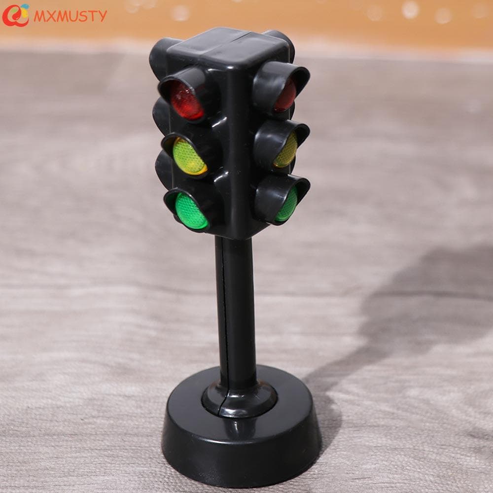 MXMUSTYZA Mini Semáforo , Modelo Educacional Inicial De Luz Rodoviária , Brinquedos De Segurança No Trânsito