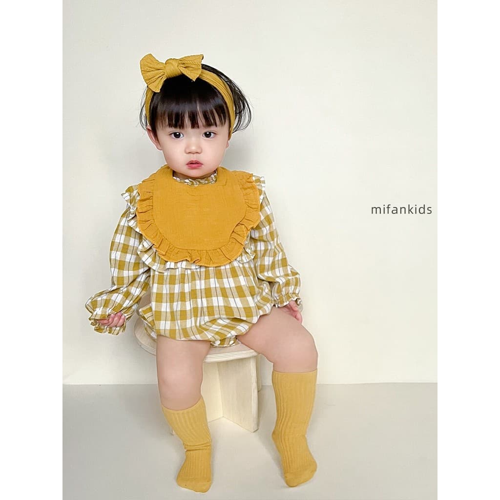 Novo estilo de algodão puro babador do bebê gaze babados toalha Saliva do bebê cor sólida renda estilo ocidental feminin