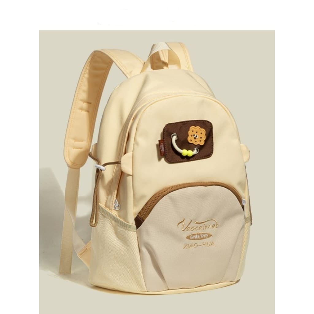 Francês MKPREF Original bonito menina mochila grande capacidade leve mochila de viagem do ensino médio estudante univers