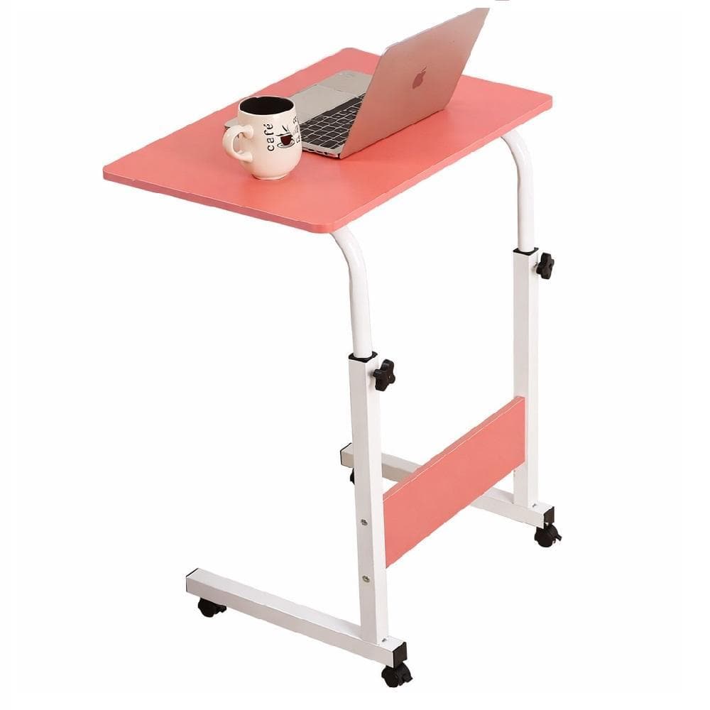 Mesa Notebook Rosa Ajustável Mesinha Computador