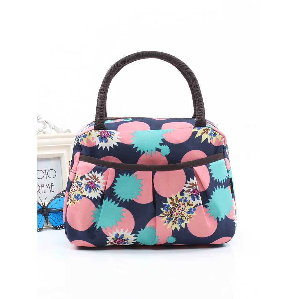 2026 novo estilo engrossado à prova dwaterproof água 4 camadas zíper moda simples Oxford pano bolsa mãe almoço saco pequ