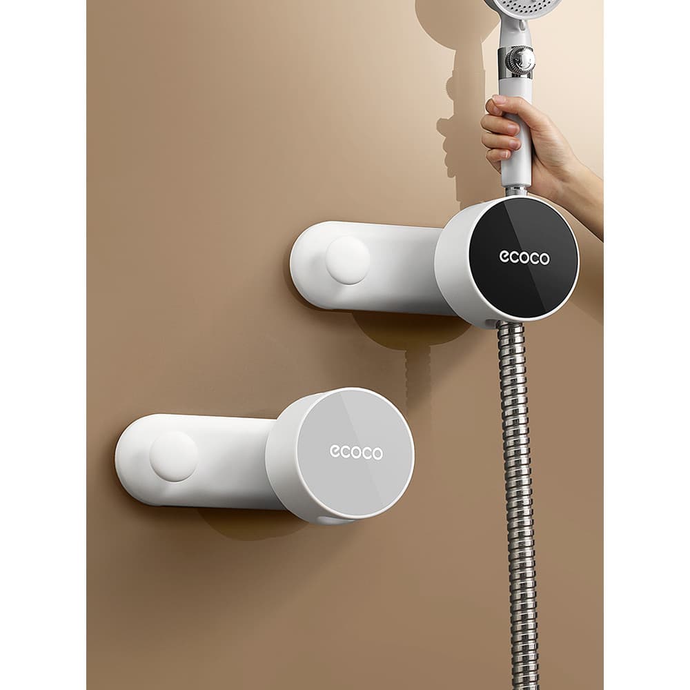 Suporte de chuveiro Universal cabeça de chuveiro ajustável bocal cabide sem perfuração suporte de ventosa Base de chuva