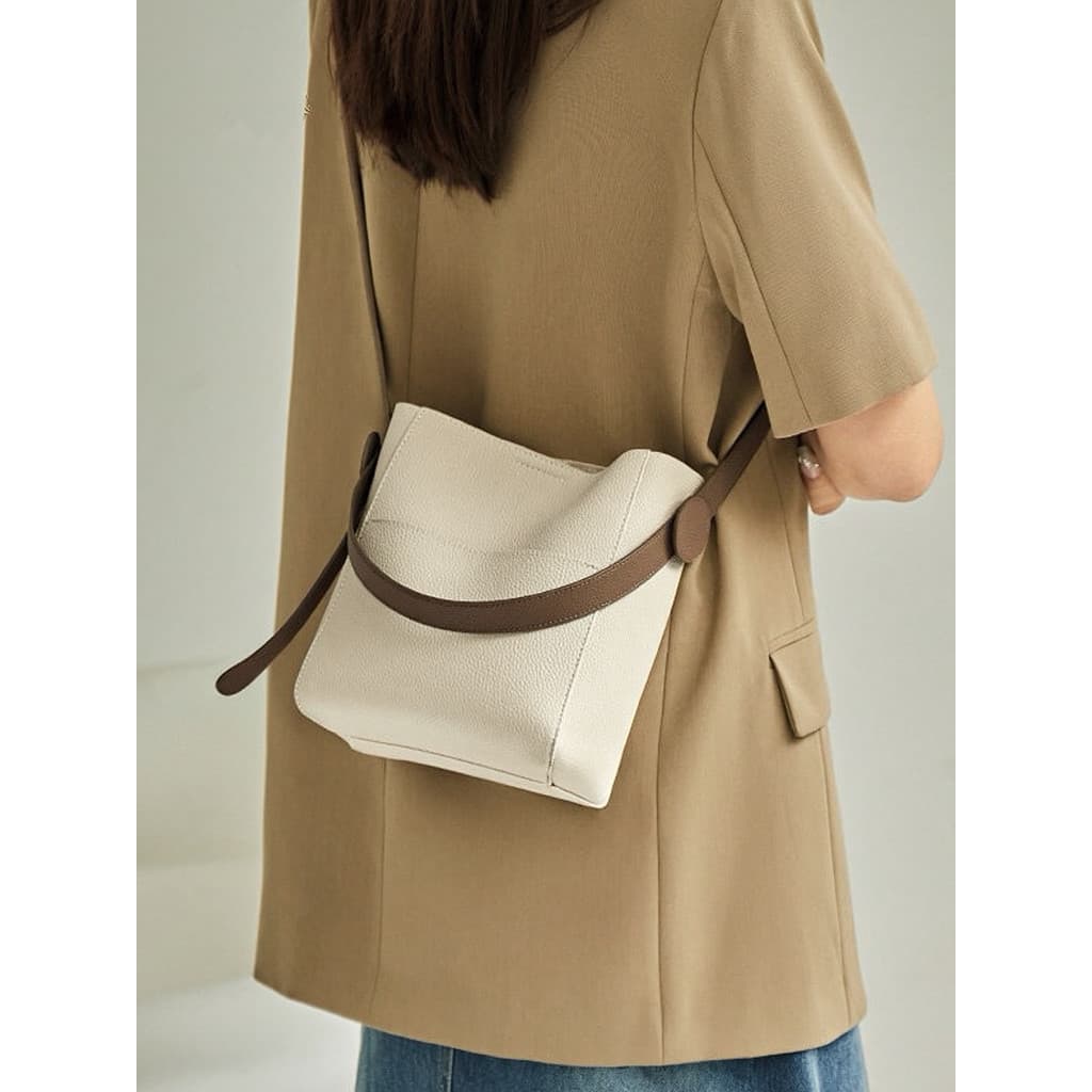High-End saco 2026 novo estilo saco All-Match cesta de vegetais balde saco feminino bolsa do mensageiro bolsa feminina o