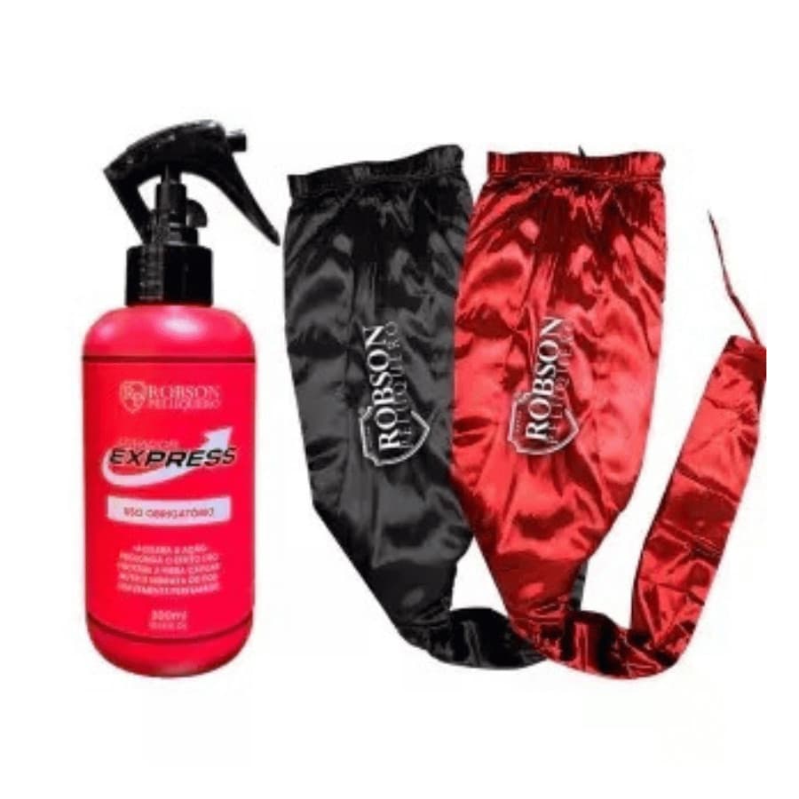 Robson Peluquero Ativador Express 300ml e Touca de Cetim Difusora