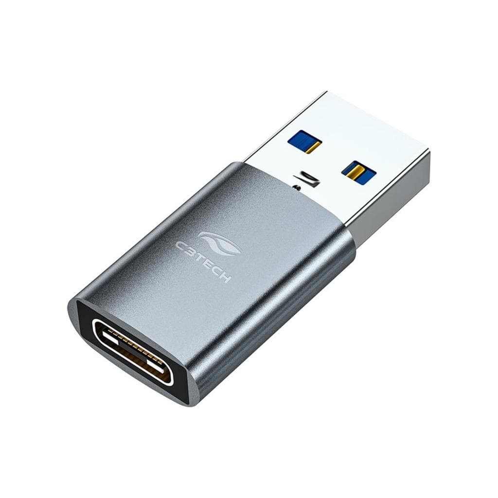 Adaptador USB p/ USB-C (USB-A M): C3Tech OTG-10