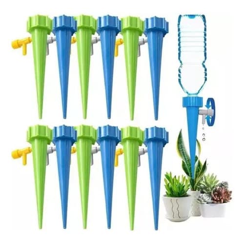 Kit 5 Gotejador Planta Regador Automatico Irrigador Garrafa
