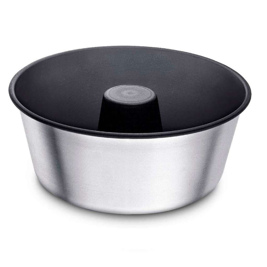 Forma  Bolo ou Pudim Antiaderente com Tubo 18cm