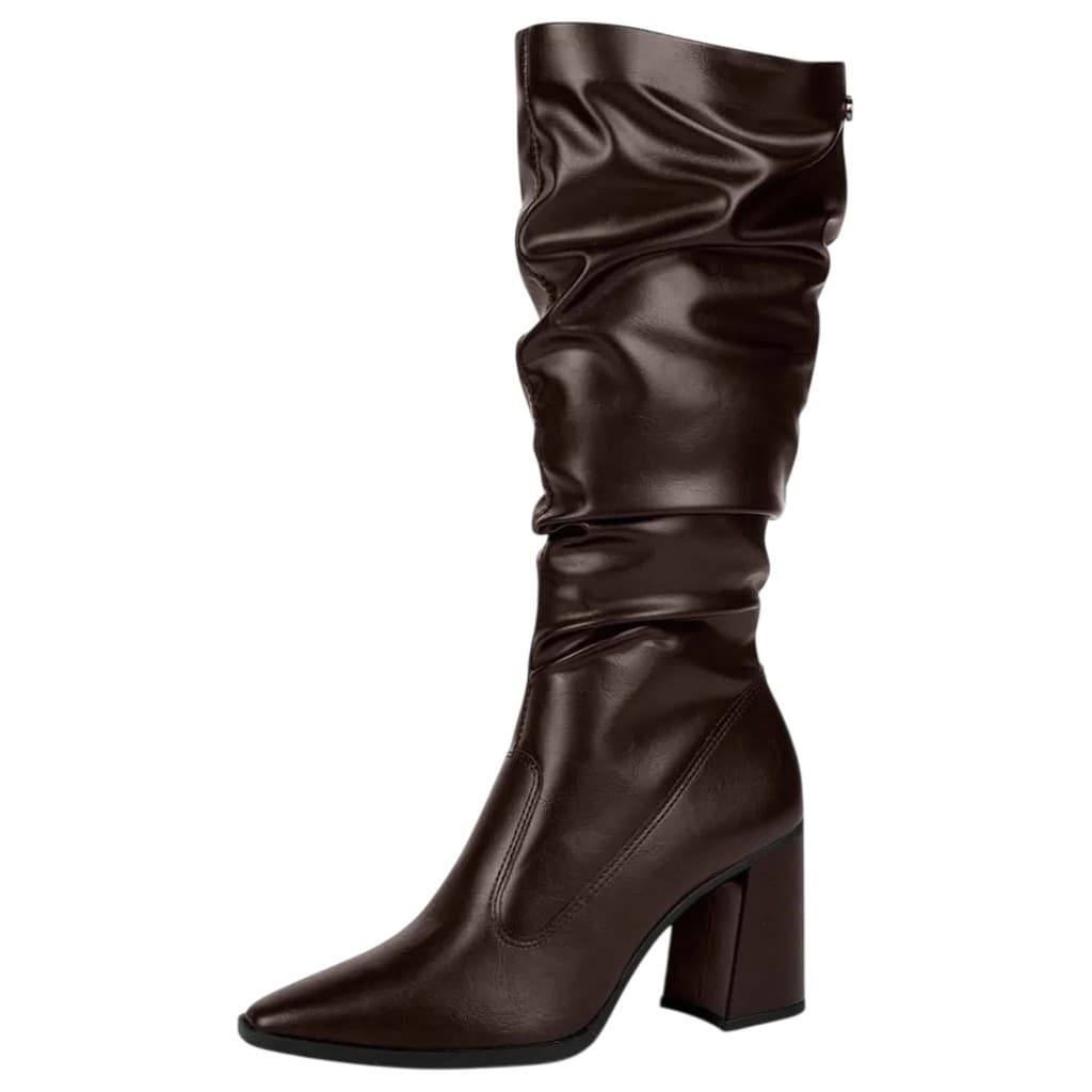 Bota Feminina Salto Medio Bloco Fechamento Pratico Dakota