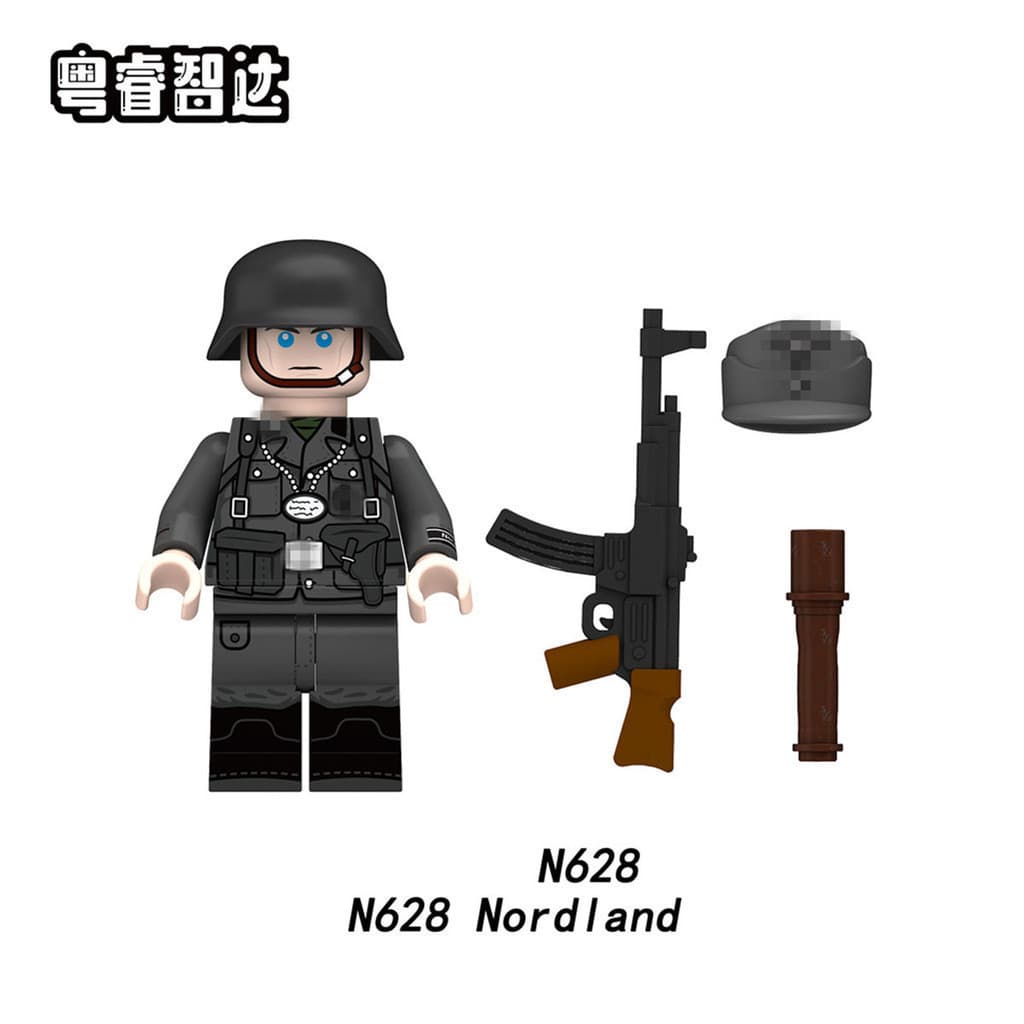 Simulação brinquedos crianças presentes soldados do exército estrangeiro blocos de construção meninos Mini personagem mo