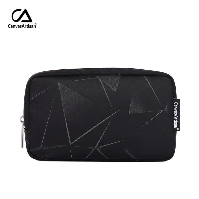 Bolsa digital estampada para celulares, power banks e acessórios eletrônicos, pequena bolsa de armazenamento digital par