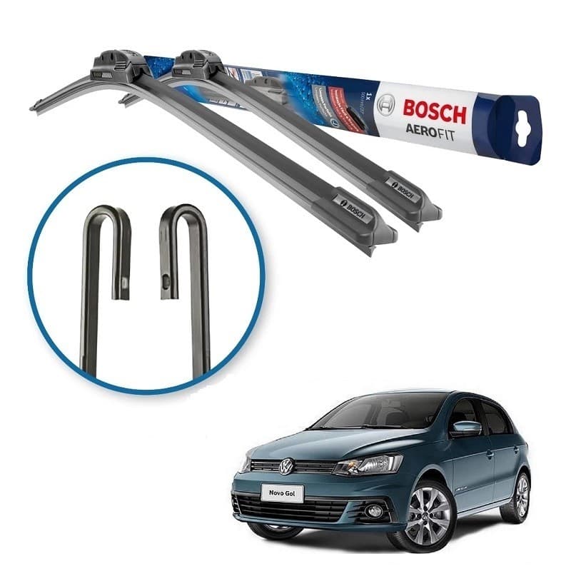 Palheta Bosch Para-brisa Gol G5 G6 G7 G8 Aerofit Original Encaixe Gancho