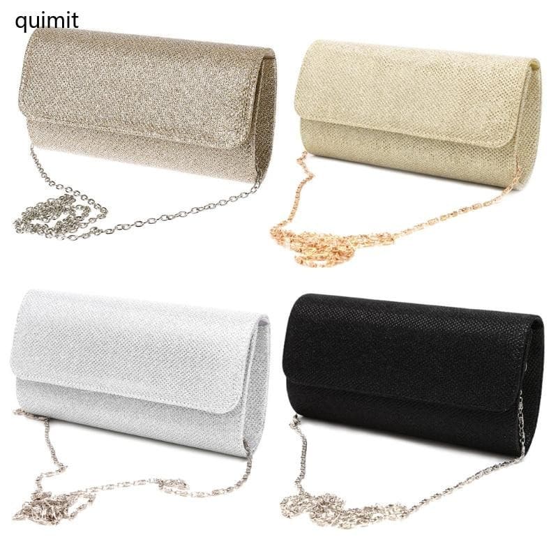 QUIM Bolsa Ombro Feminina Para Noite , Clutch Festa Formatura E Casamento