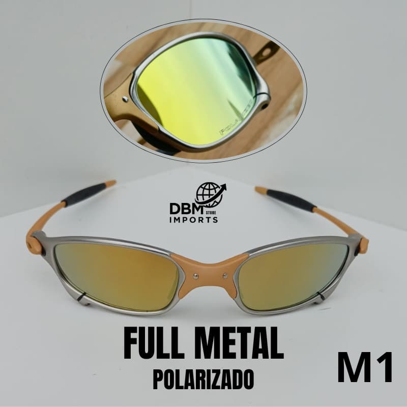 ÓCULOS DE SOL UNISSEX FULL METAL POLARIZADA – ENVIO IMEDIATO