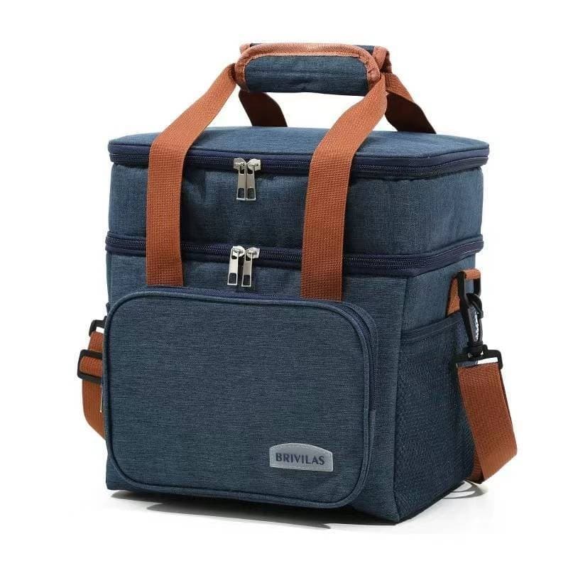 Bolsa Térmica Dupla Camada - Grande Capacidade, Ideal para Piqueniques, Acampamentos e Uso Diário