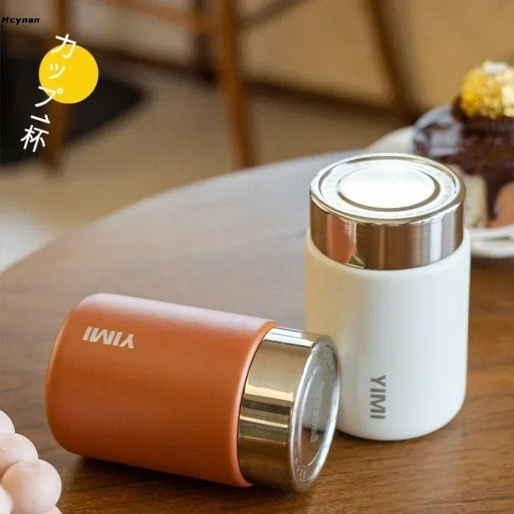 Caneca De Café HCYNAN , Mini Copo Térmico Leve De Aço Inoxidável , Garrafa De Água Isolada De 230ml À Prova De Vazamento