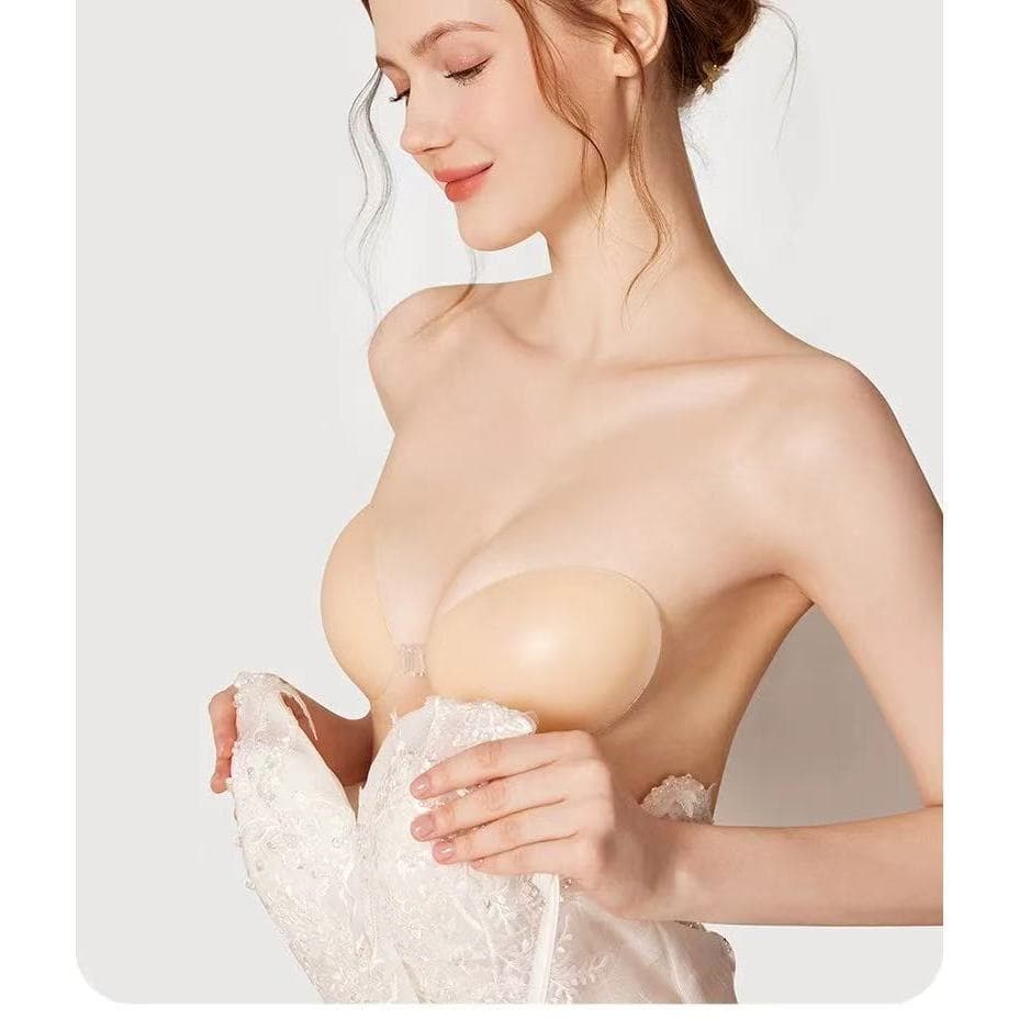 Sutiã de Silicone Invisível Aumenta E Levanta Seioslililili