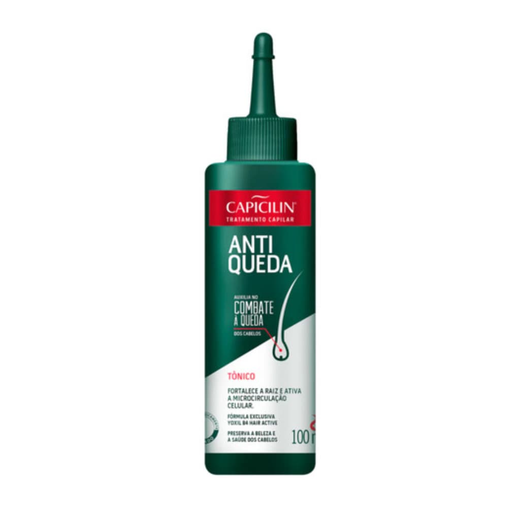 Tônico Antiqueda Capicilin 100ml Combate A Queda