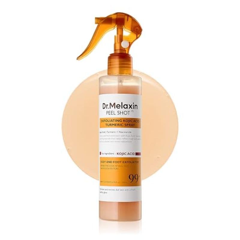 Dr.Melaxin Body Kein Care Ácido Kójico Cúrcuma Spray Suavemente Esfoliante Peeling Solução Coreana Cuidados Com A Pele T