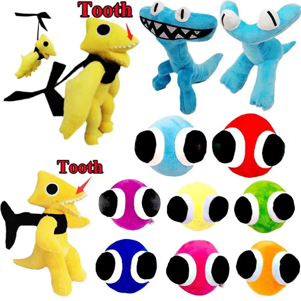 Roblox Rainbow Friends Capítulo 2 Boneca De Pelúcia Para Crianças