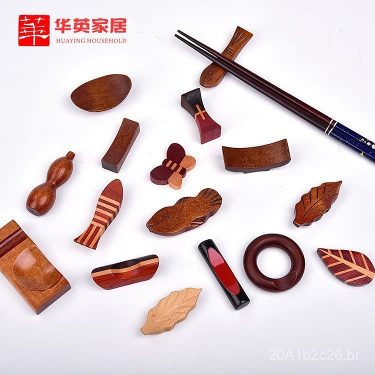 Fabricante atacadista de porta-talheres de madeira criativos em estilo japonês para hotéis, restaurantes e uso doméstico