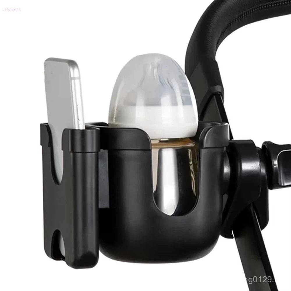 Porta-Copos De Água ADAMES , Carrinho De Bebê 360 ° Suporte Giratório Para Garrafa De Leite , Multifuncional Celular