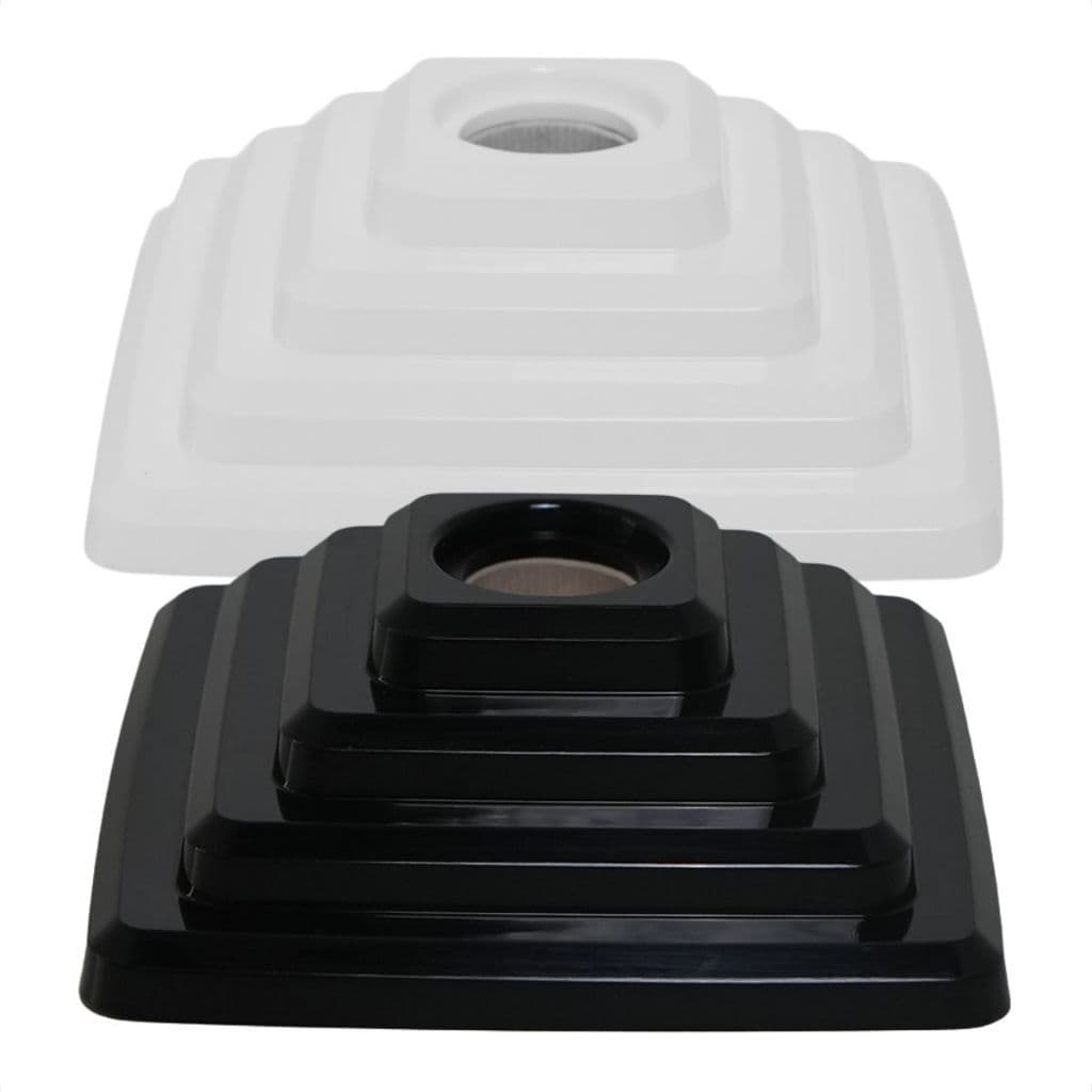 Plafon Rosqueável Pirâmide Quadrado 100w E-27