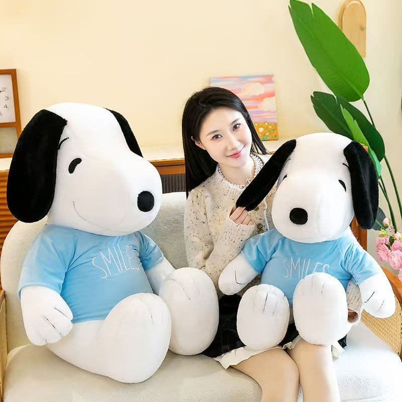 Snoopy Boneca Cachorro Travesseiro Infantil Presente De Aniversário Brinquedo De Pelúcia