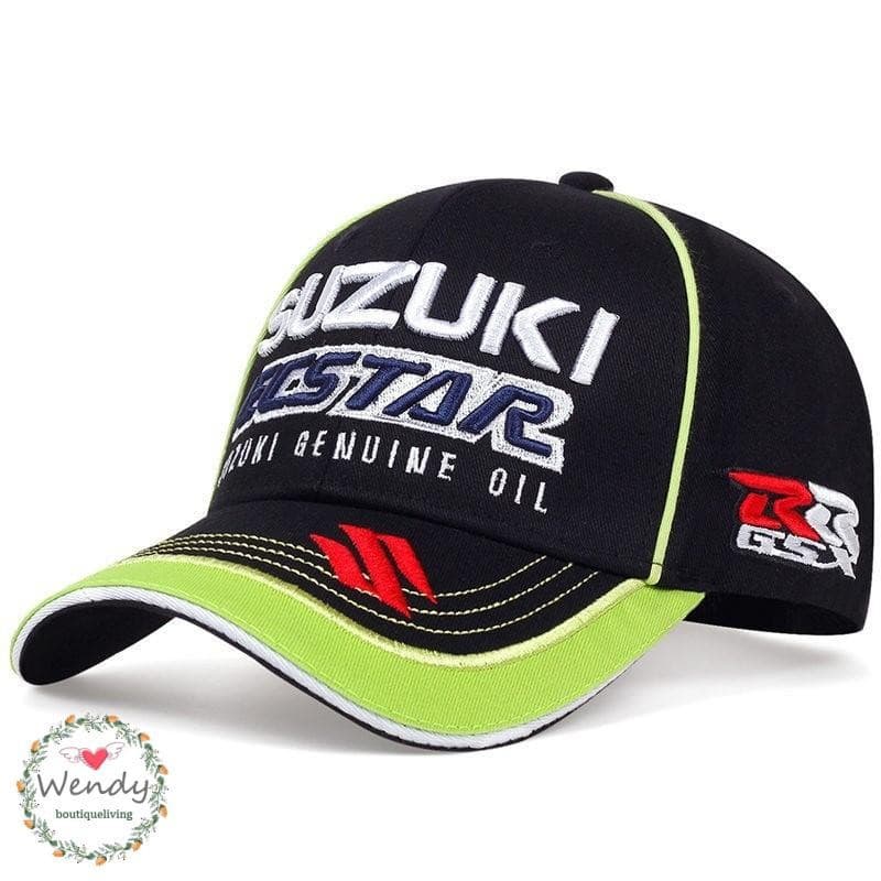 Boné De Beisebol Moto GP Bordado 3D-Snapback De Algodão Para Corrida De Motocicleta