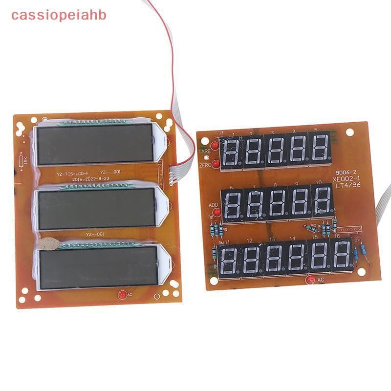 (cassiopeiahb) Acessórios De Balança Eletrônica Tela De Exibição Placa De Circuito LED LCD Plataforma Digital