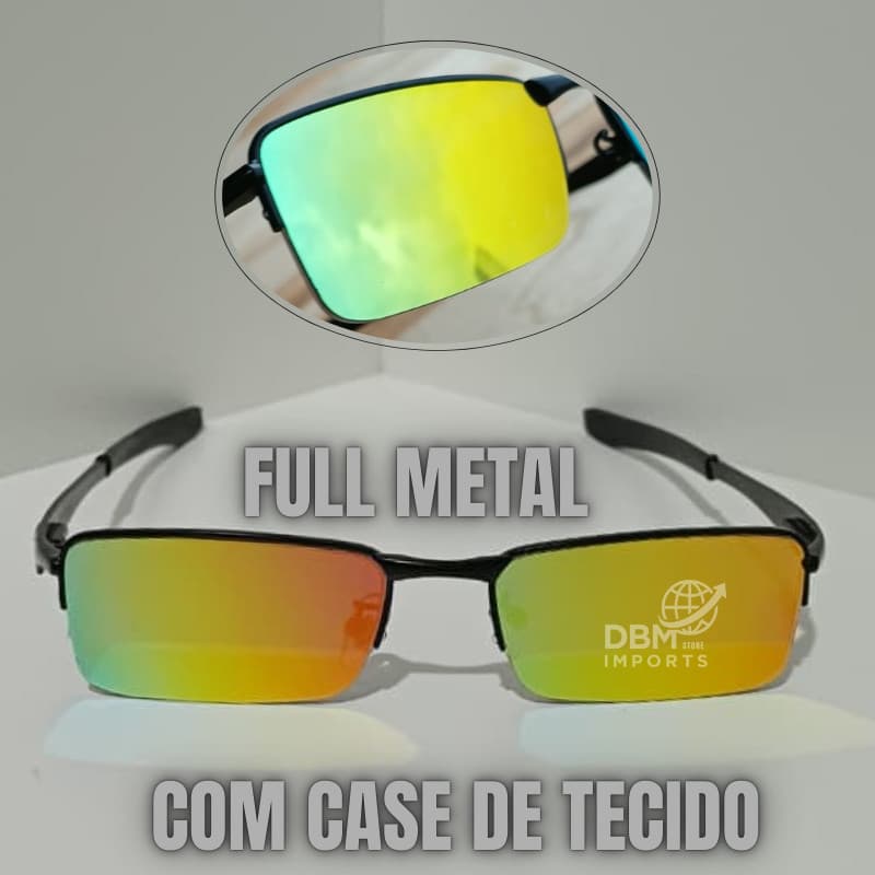 Óculos Lupa do Vilão Full Metal – Conforto, Estilo e Atitude ENVIO IMEDIATO