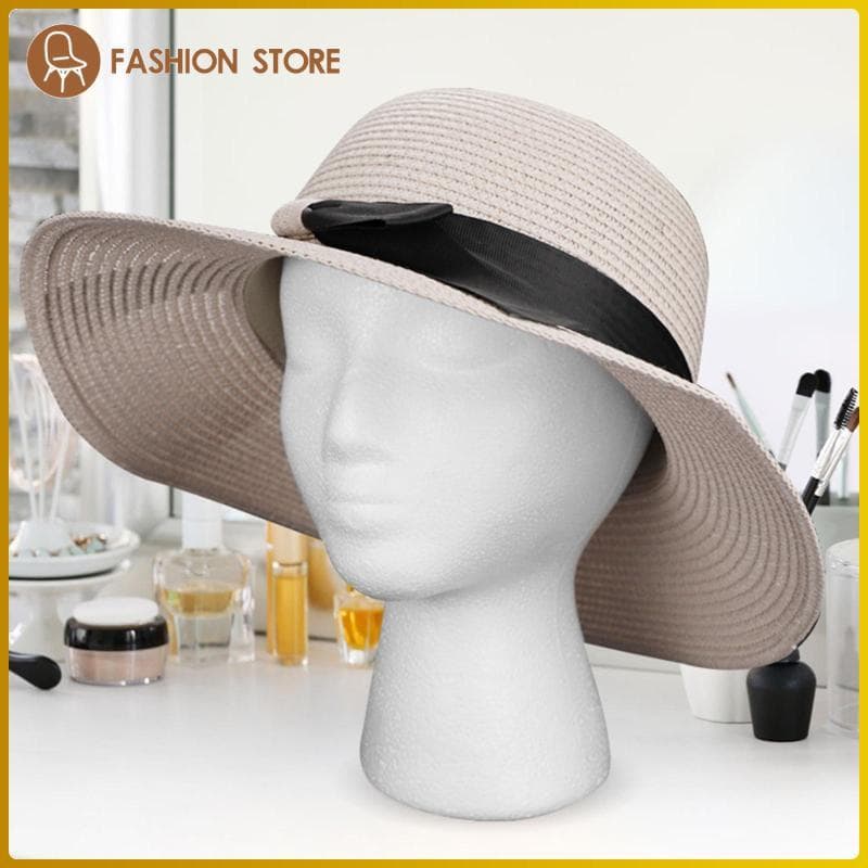 [Wishshopeelq] Cabeça De Manequim De Poliestireno Feminino , Display De Peruca Espuma