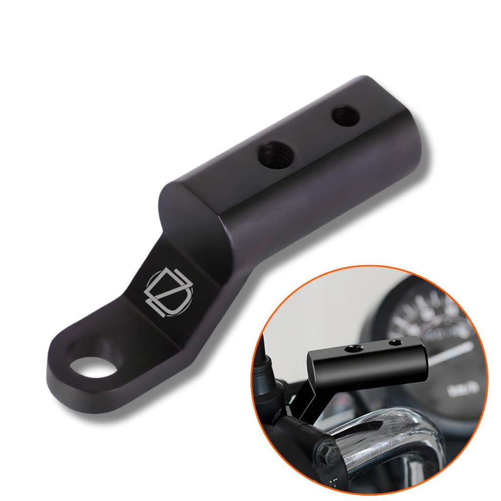 Adaptador De Retrovisor Para Suporte De Celular Moto Aluminio Forte Universal