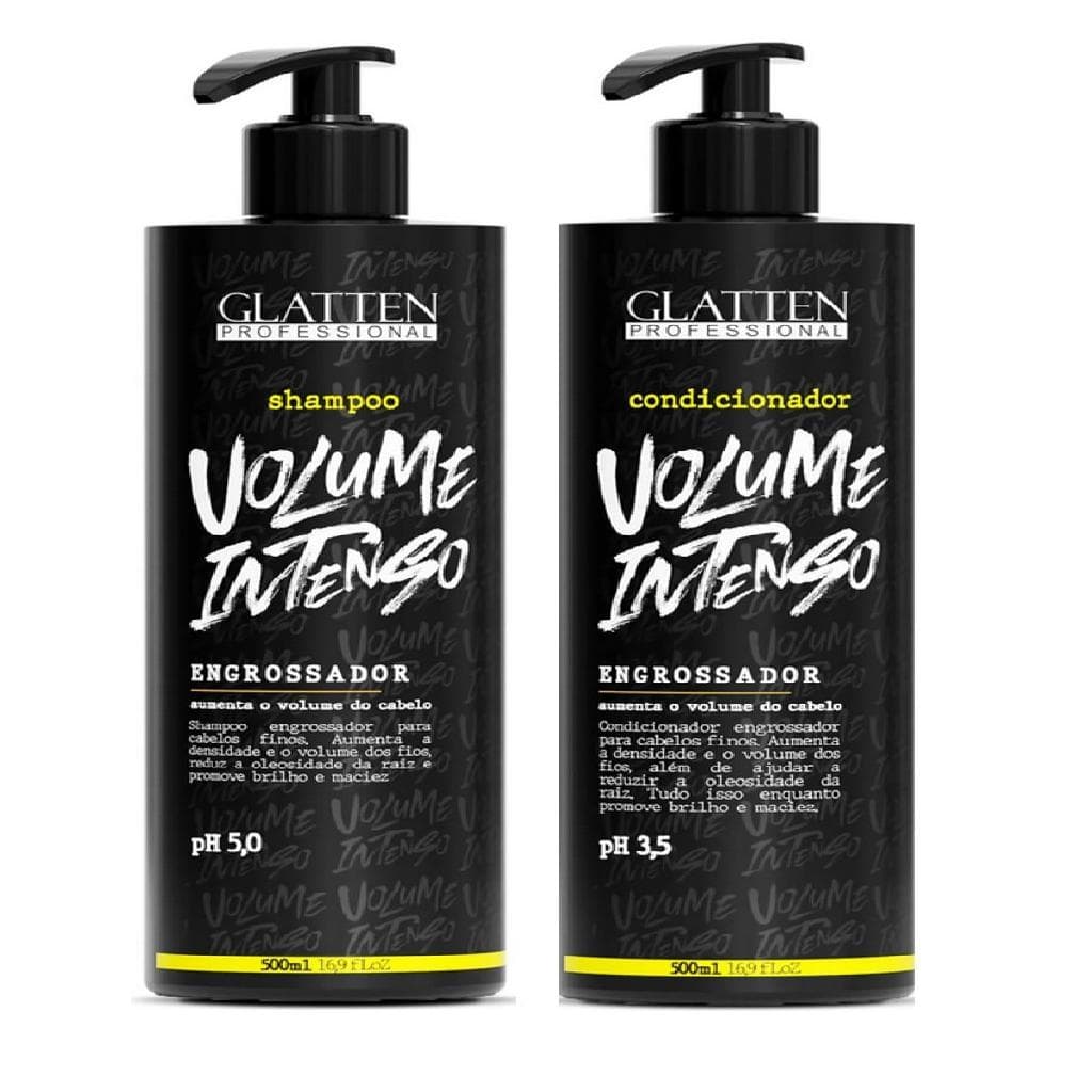 Glatten Volume Intenso Shampoo e Condicionador
