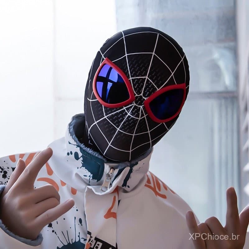 Mais recente Homem Aranha máscara de cabeça The Avengers Iron Spiderman Não Way Home Miles Morales Máscara Elástica Home