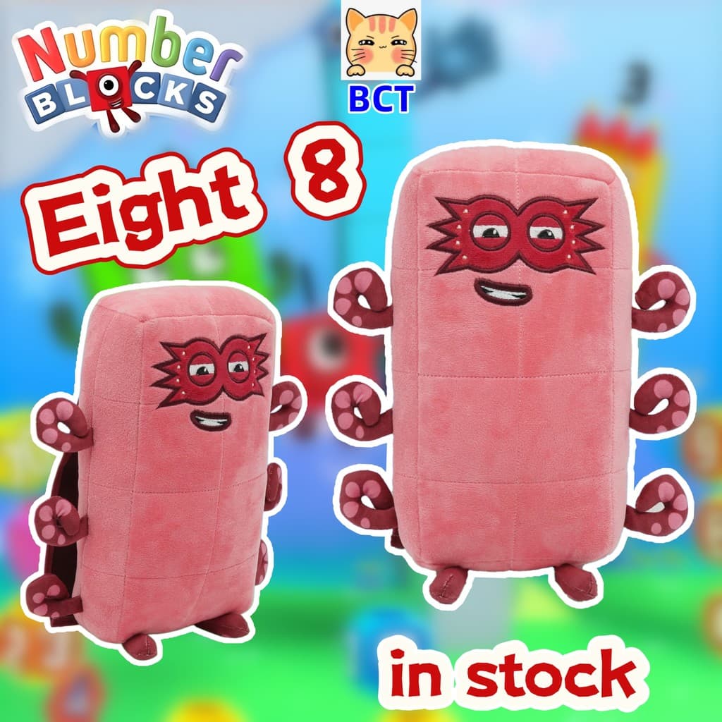 BCT Cute One , Dois , Três , Quatro , Seis , Sete E Oitenta Brinquedos De Pelúcia , Bonecos Digitais Kawaii , Fechaduras
