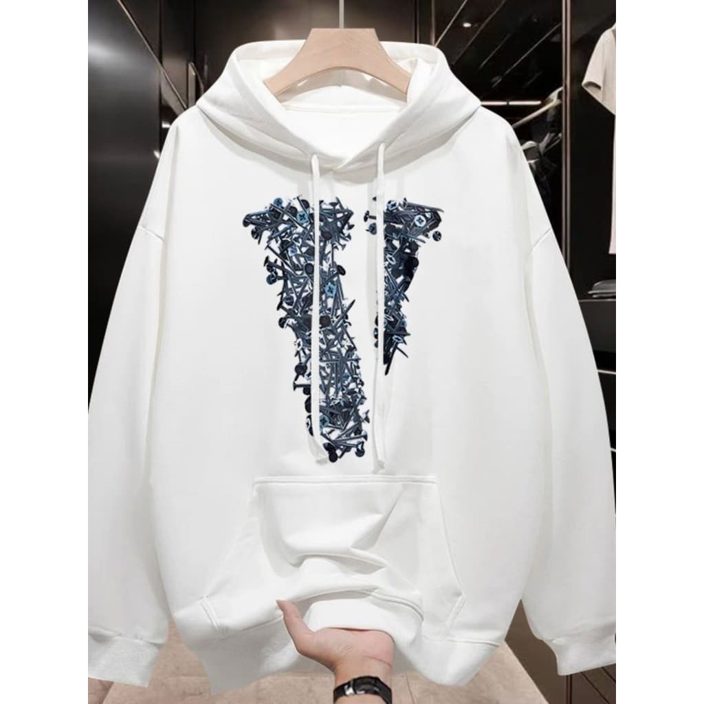 American Street Wear novo estilo carta impressa moletom com capuz das mulheres dos homens outono inverno solto legal cas