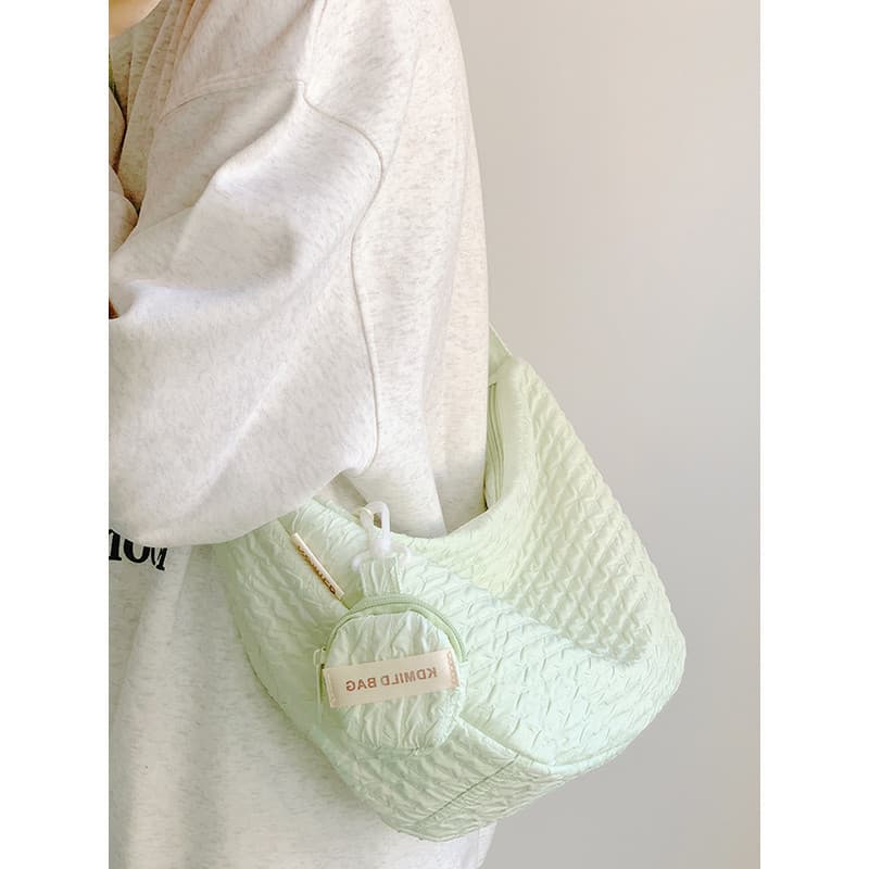 Menina japonesa Casual bolinho saco pequeno fresco doce bolsa de ombro bonito macio menina estudante classe mensageiro s