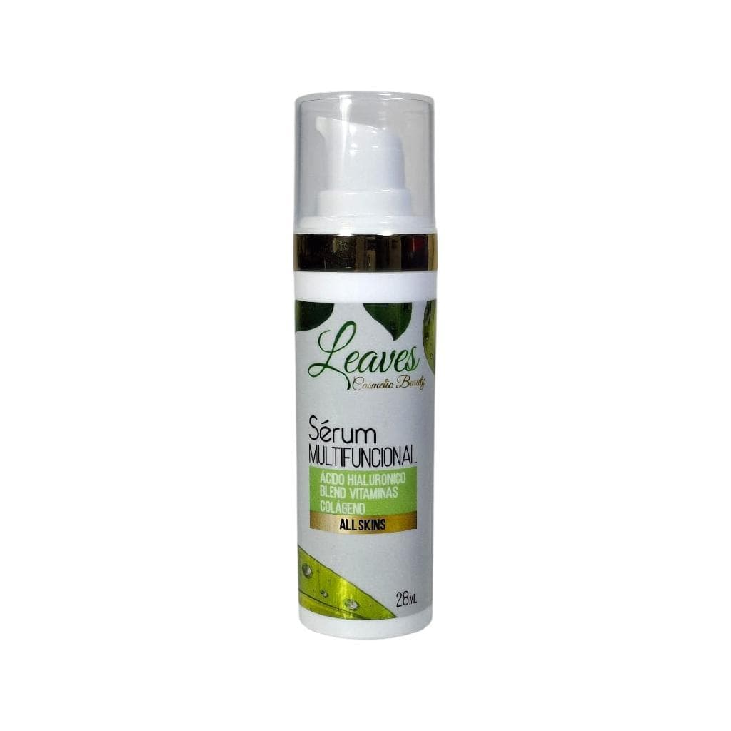Sérum Facial Multifuncional 9 Ativos Ácido Hialurônico Colágeno Vitamina C Rosa Mosqueta 28ml