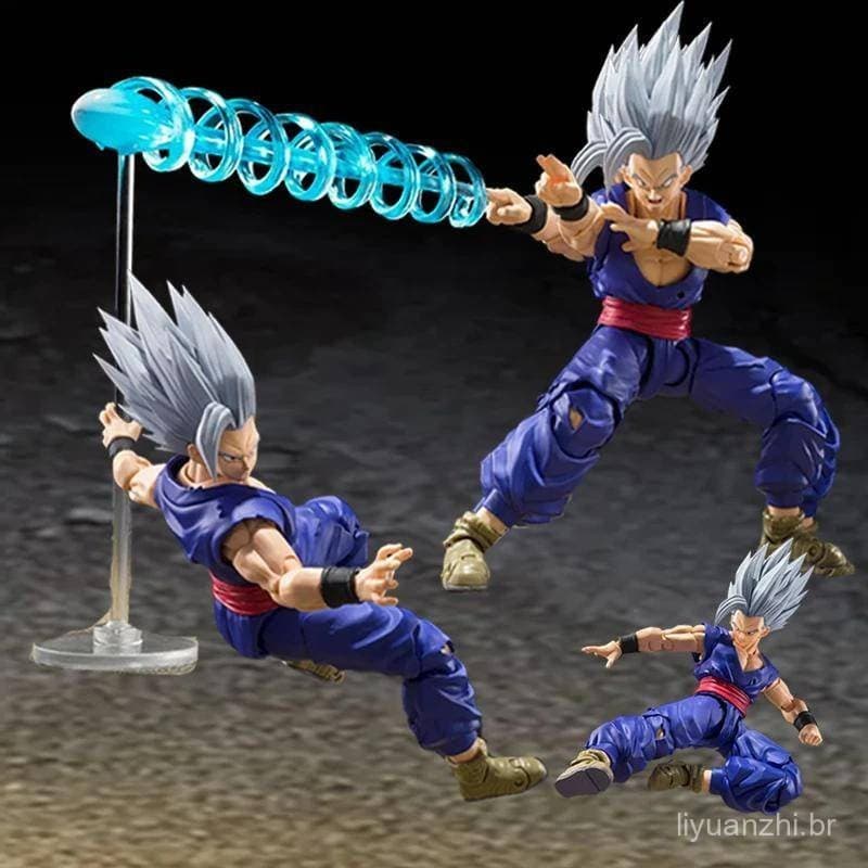 Articulado 16cm Dragon Ball SHF Figura De Ação gohan Bonco Ultra Instinto Goku Superior Brinquedos