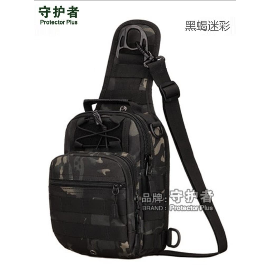 Guardian masculino feminino tático saco de peito ciclismo bolsa de ombro pequeno hambúrguer saco de peito quatro propósi