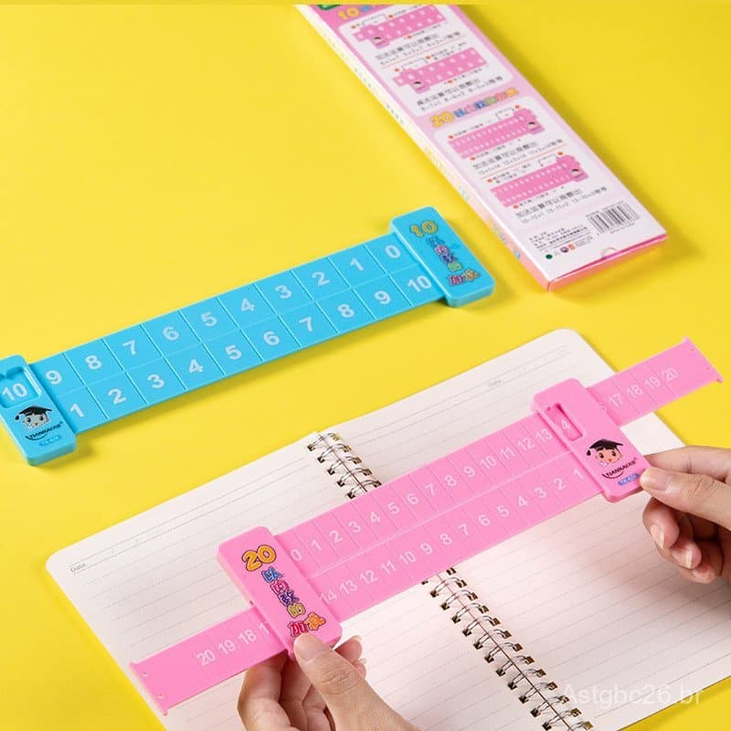Régua de Decomposição Matemática para Números até 20 do Primeiro Ano, Divisor de 10 Números para Jardim de Infância, Aux