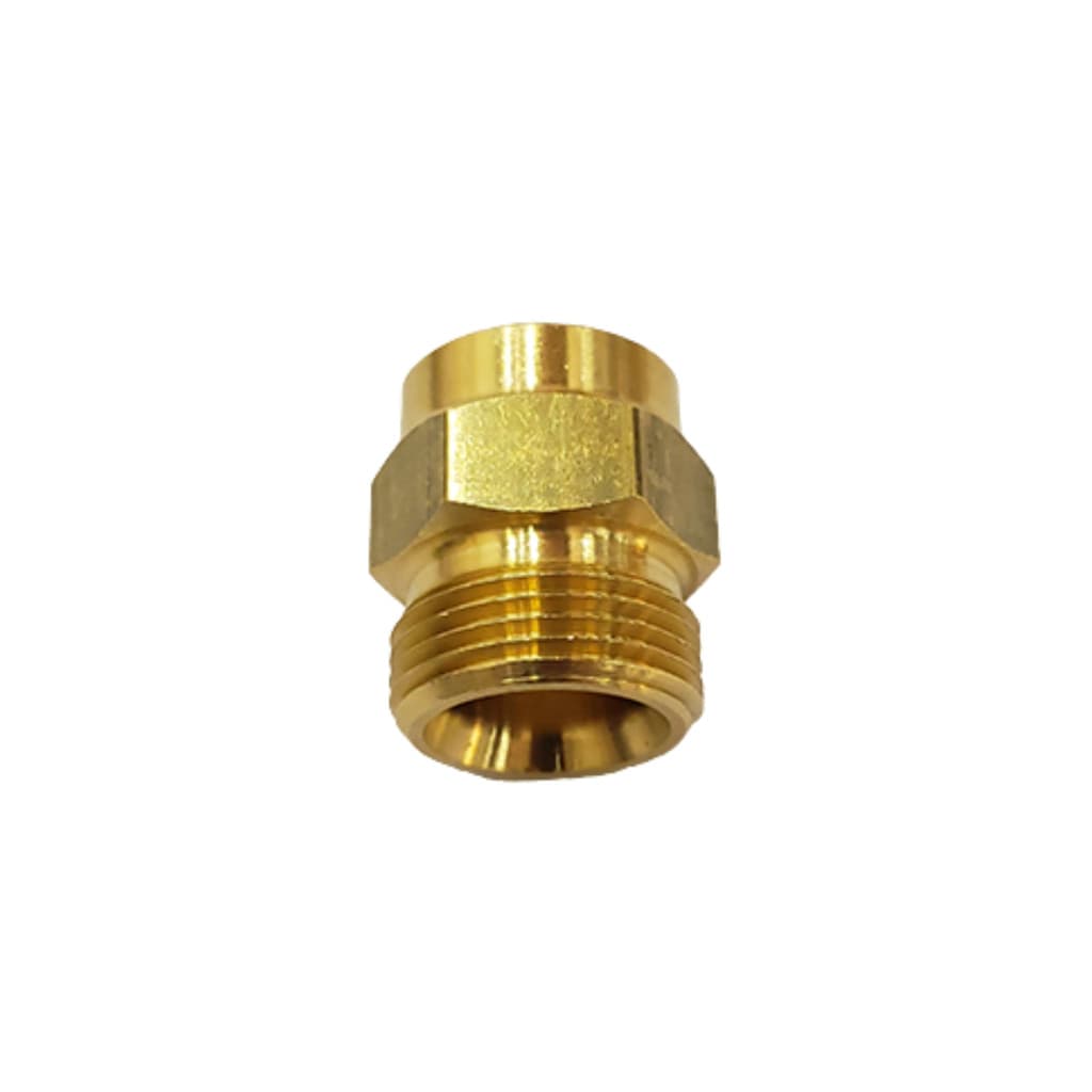 ADAPTADOR FÊMEA ROSCA M22 x 1/4 BSP LATÃO 14mm e 15mm
