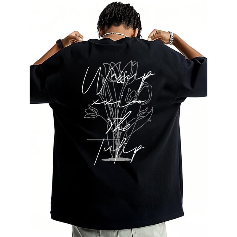WASSUP Rose Heavy Cotton Manga Curta American Basketball Training Suit camiseta Fitness Shooting Suit National Trendy To