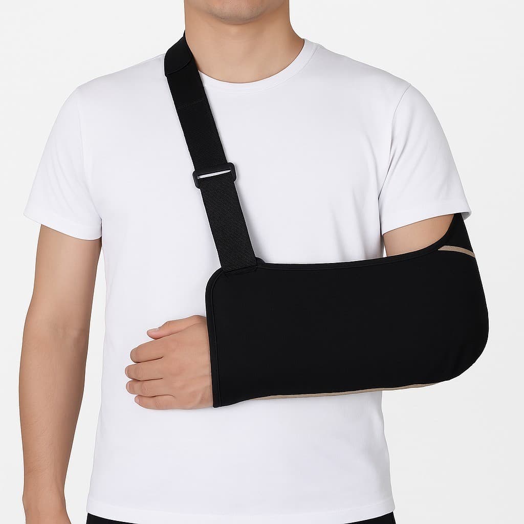 Tipoia Anatômica Com Alça Regulável – Suporte Seguro Para o Braço 70X35CM DONG