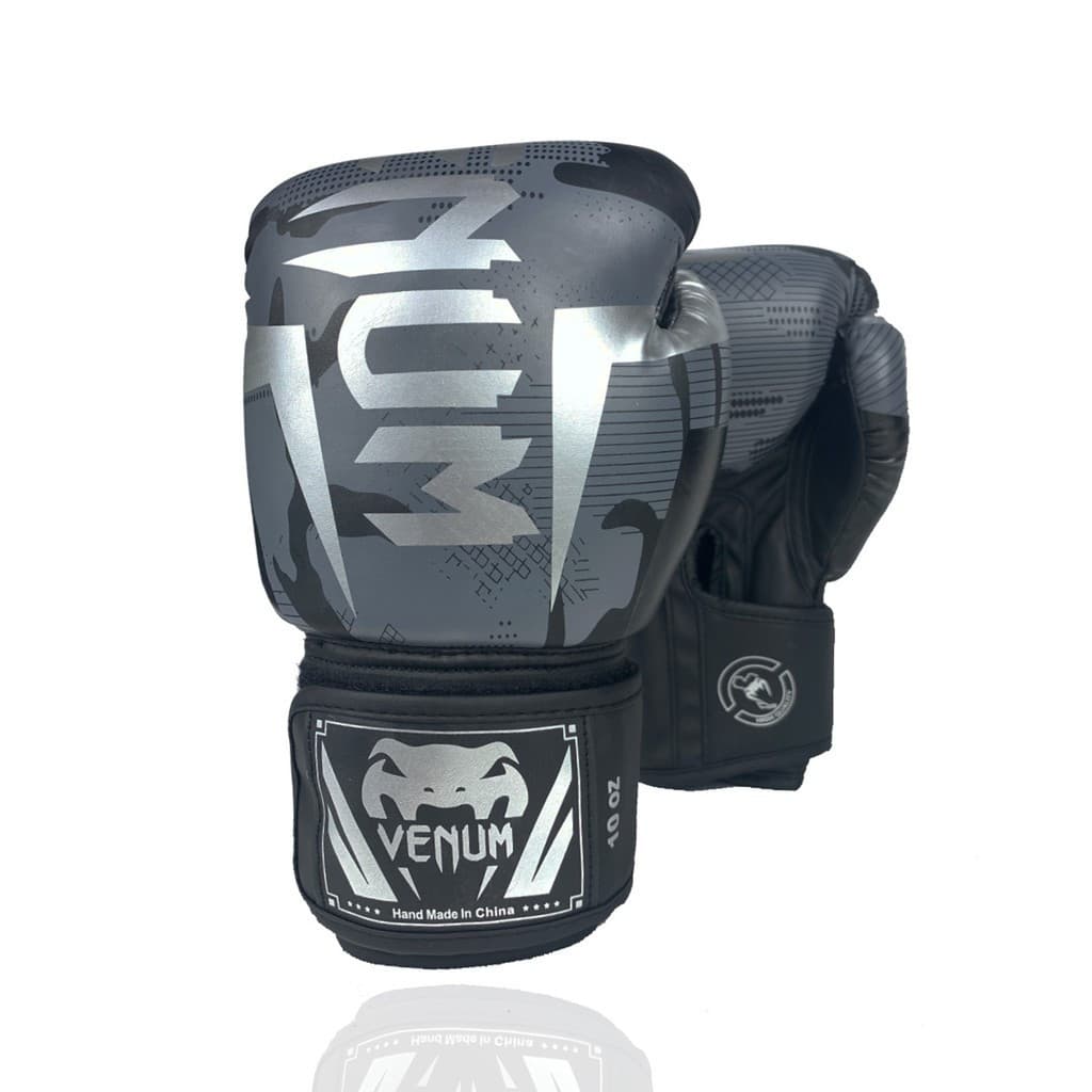 Luvas de Boxe Camufladas Coloridas Profissionais VE 10oz, 12, 14 lbs Saco de Pancada para Treinamento de Muay Thai ES 3B