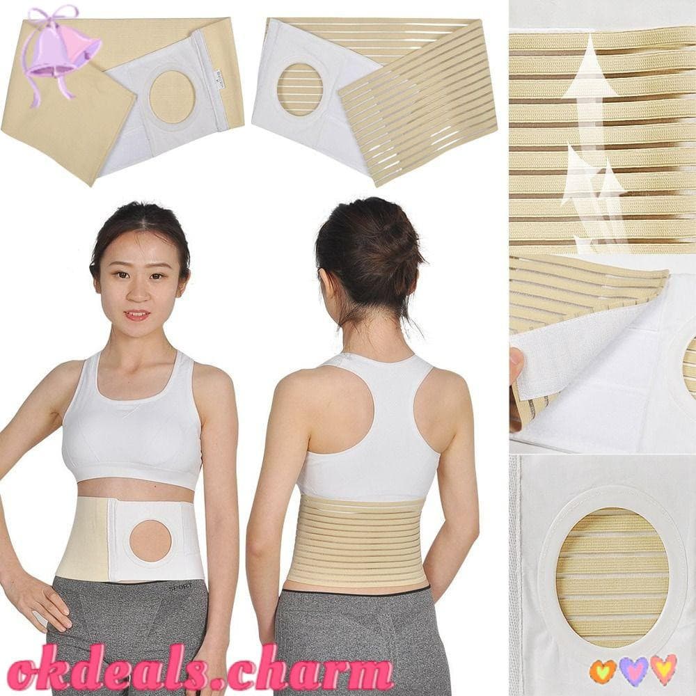 CHARM Ostomia Cinto De Elástico De Enfermagem Cinta Elástica De Estoma Confortável De Encadernação Abdominal