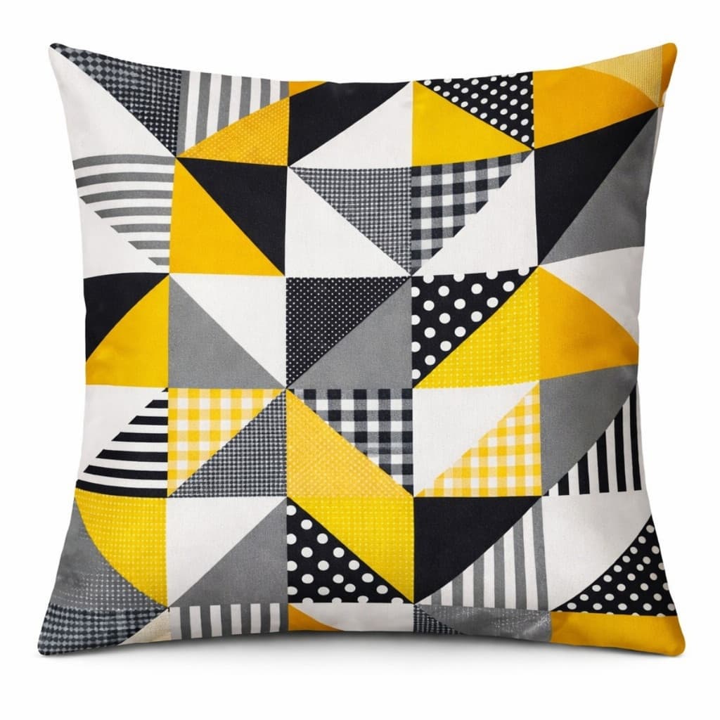 Capa de Almofada Decorativa 50x50 Gorgurinho Unidade e Kit 2 3 4 Estampada Com Zíper Sofá Sala Luxo