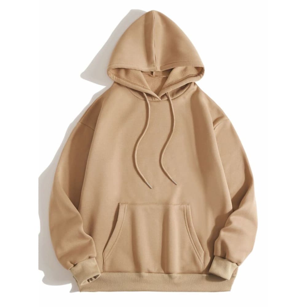 Moletom Canguru Premium Liso Adulto Infantil Blusa De Frio Inverno Casual Casaco Unissex Com Capuz