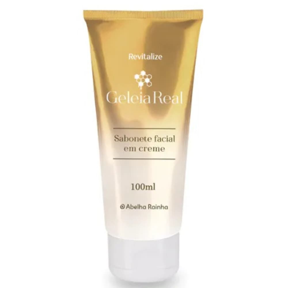 Sabonete Facial em creme Geleia Real 100ml Abelha Rainha