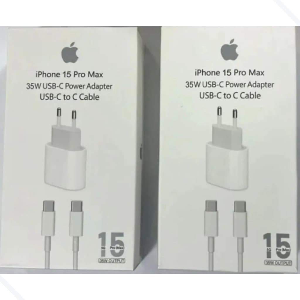 Carregador de iPhone 15 16 17 Pro Max Completo Fonte Carrregador